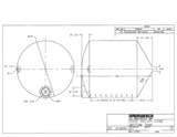 5500 GALLON HDPE CONE BOTTOM TANK 30 DEG 1.9SG 119 INCH
