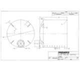 2100 GALLON HDPE VERTICAL TANK 1.9SG 87 INCH